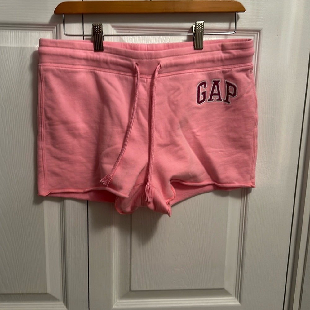Pink short shorts size small cotton